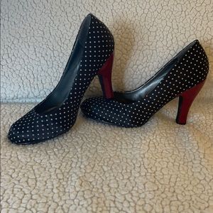 Madden Girl Polka Dot Heels